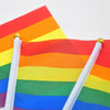 100x Small Rainbow Pride Flags to suit Gay, Lesbian & LGBT — image 4