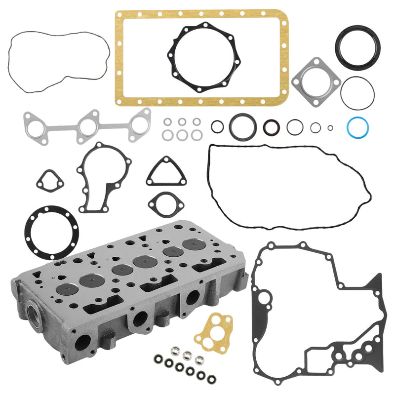 Complete Cylinder Head & Gasket Kit to suit Kubota D902 — image 1