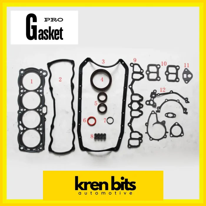 CA20S Nissan BLUEBIRD STANZA LAUREL 2.0L Overhaul Package Set Engine Gasket 10101-13E87 50094700 Kren Bits