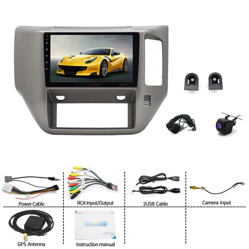 In-Dash Units Android 13 9'' to suit Nissan Patrol GU Y61 — image 1