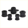 Set of black rubber cabin mounting bushings for toyota hilux 2004-2015 engine mount replacement