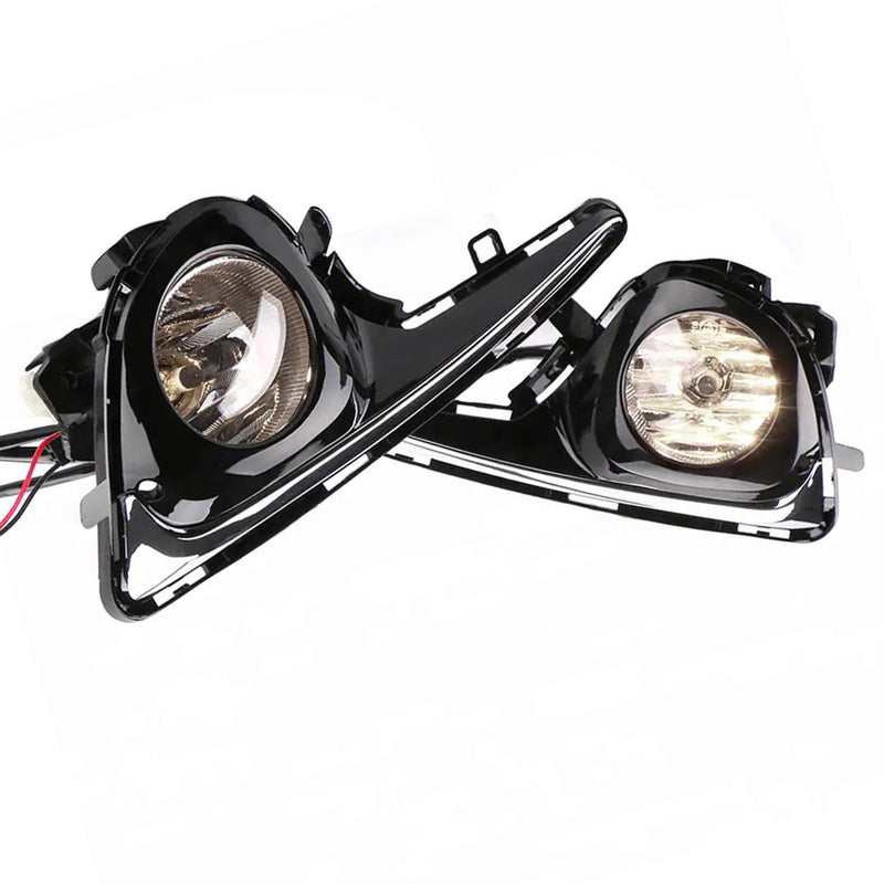 Toyota Yaris 2018-2019 2x Front Grill Bumper Halogen Fog Lights Suitable