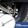 Silver metallic camber adjusting eccentric bolt with hex head for toyota 4wd ute offroad suspension control arm