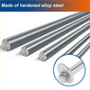 Silver camber alignment bolts made of hardened alloy steel with machined ends and threads for toyota tacoma 1996-2004