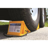 Camco Wheel Chock W/Rope Large For Up to 26in. Dia Tires