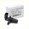 Black plastic nissan camshaft position sensor for 1.6l juke hr16de 2014-2017 part number 23731-1kc1a backside view