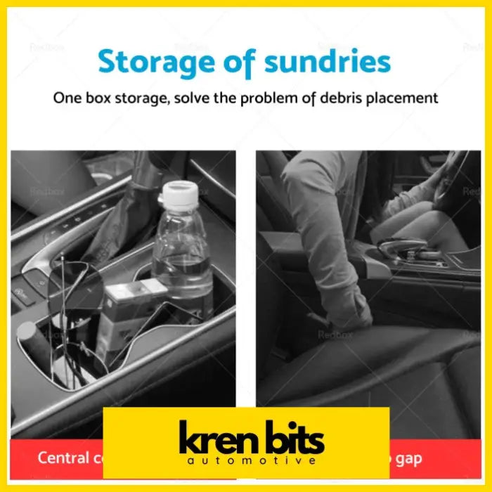 Car Armrest Storage Center Console Tray Box Suitable For Toyota - Interior Parts>Interior Accessories