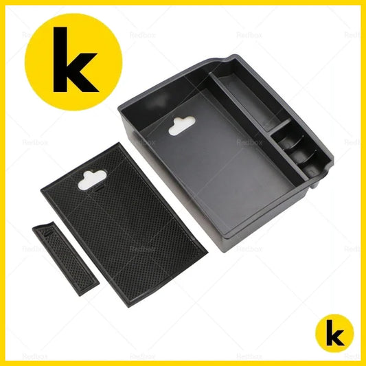 Car Armrest Storage Center Console Tray Box Suitable For Toyota Fortuner Hilux Kren Bits
