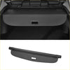 Black fabric trunk liner with textured surface and handle for toyota prius car boot retractable cargo cover 2016-2022