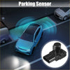 Black plastic car bumper pdc reverse parking assist sensor with cylindrical top and rectangular base for toyota 4wd ute offroad