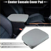 Gray neoprene car center console armrest cover pad designed for toyota land cruiser 2008 2021 model