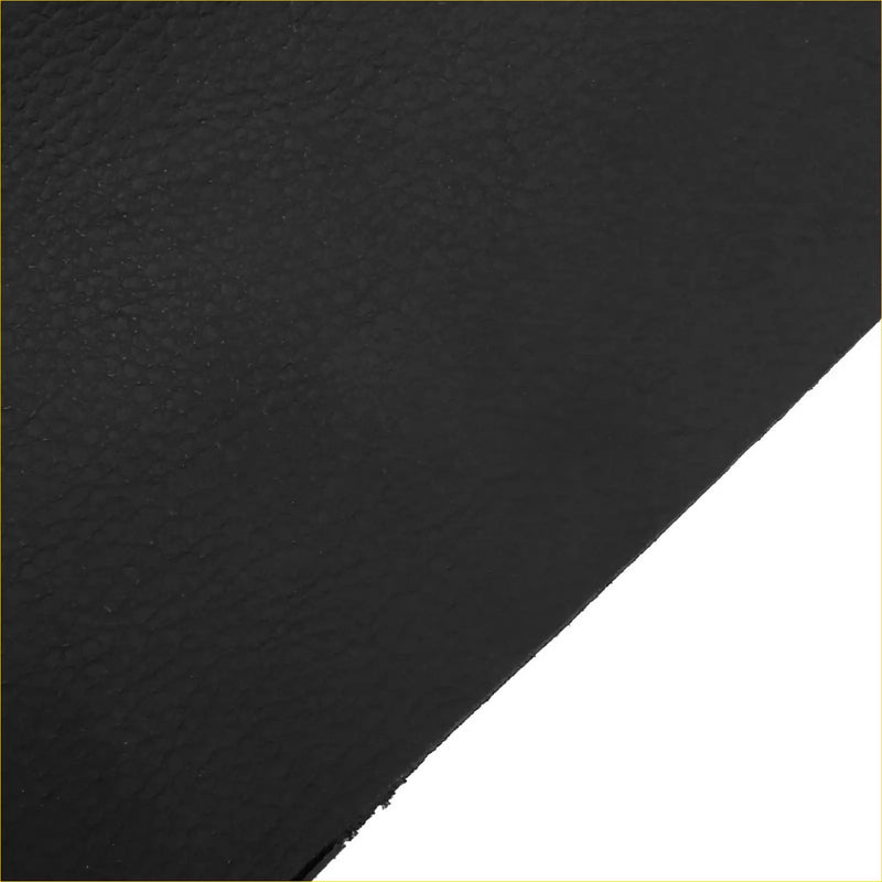 Black textured leather sheet for car center console lid armrest cover for toyota prius 2004-2009