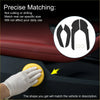 Black car door anti kick pad protector for toyota avalon 2019 set fits perfectly no drilling or cutting needed