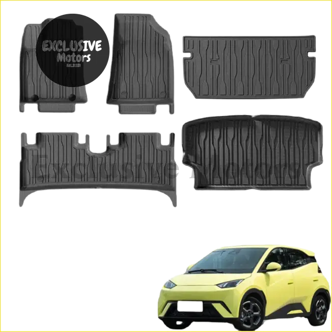 Car Floor Mats for BYD Dolphin Mini Seagulls EV (2024) - Interior Accessories