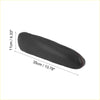 Black elongated car front seat armrest cover with subtle red stitching for Toyota Sienna 2011-2018