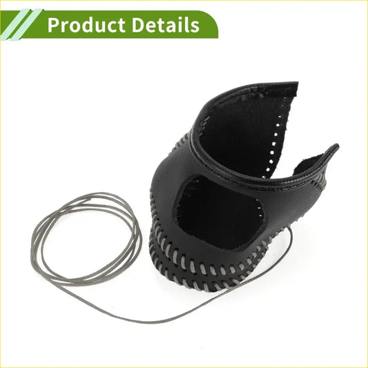 Car Gear Shift Knob Cover for Toyota CH-R 2018-2022 Black Grey Faux - Interior Accessories