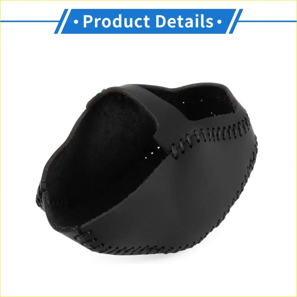 Car Gear Shift Knob Cover for Toyota RAV4 (2019-2024) Black Faux - Interior Accessories