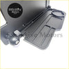 Black plastic car rearview mirror mount with cup holder and storage compartments for toyota fj cruiser passenger tray table