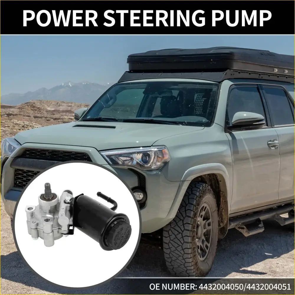 Car Power Steering Pump for Toyota 4Runner V6 3.4L (1996-2002)