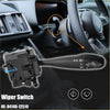 Black plastic car turn signal lever switch for toyota rav4 2000-2005 with illuminated icons and integrated control stalk