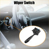 Black plastic wiper switch with control buttons for windshield wipers on toyota rav4 2000-2005 turn signal lever
