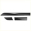 Carbon fiber sticky dashboard panel cover for toyota tundra 2014-2021 with black glossy woven trim pieces