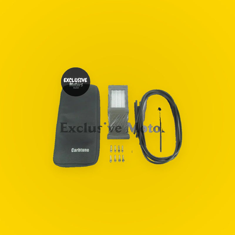 Carbtune Pro - 4 Column Manometer + Accessories and pouch