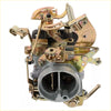 Gray and brass-colored carburetor 16010-b5200 with intricate mechanical parts for Nissan J15 Datsun pickup and Cabstar
