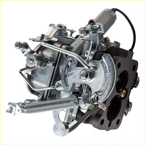 Silver and black carburetor 16010-W5600 with metallic parts springs and fuel line for nissan 1972-1983 engine a14