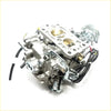 Silver metallic carburetor assembly 2.4l for toyota hilux rn85 rn90 rn110 with complex mechanical design and visible internals