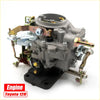 Gray metallic carburetor with brass and chrome accents for toyota hilux rn40 16l 12r engine 1978-1983