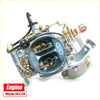 Silver and brass-colored metallic carburetor with visible jets for nissan leopard coupe jf30 z18 engine 1980-1986