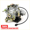 Silver metallic carburetor with brass fittings and black connector for toyota hilux toyoace 12r i4 engine 1971 1984
