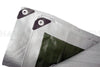 Cargo Mate Polytarp 12' X 16' Silver/Green Extra H/D -