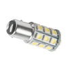 2x 12V BA15D LED White 27 SMD 5050 Indicator Signal Lights (Pair) to suit Universa — image 2