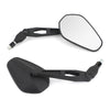 Motorcycle Motorbike Custom Generic New Nylon M10 10Mm Rearview Side Mirrors Pair