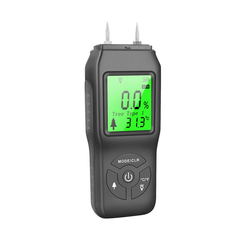 2-Pin Digital LCD Moisture Meter to suit Wood Damp Detection — image 1