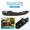 Rear Left Smooth Exterior Outer Door Handle to suit Hyundai Tucson 05-09 — image 2