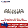 Nissan Navara D22 ZD30 3.0L Titanium Exhaust Manifold Stud Kit