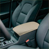 Beige fabric armrest cover for toyota highlander 2008-2013 center console in brown for car seats