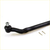 Black painted metal center drag link rod with silver threaded bolt for Toyota Hilux Tiger Stout 1997-2005