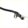 Black rubberized handlebar clamp of center link drag for toyota hilux 1997-2005 measured at 14.30mm with digital caliper