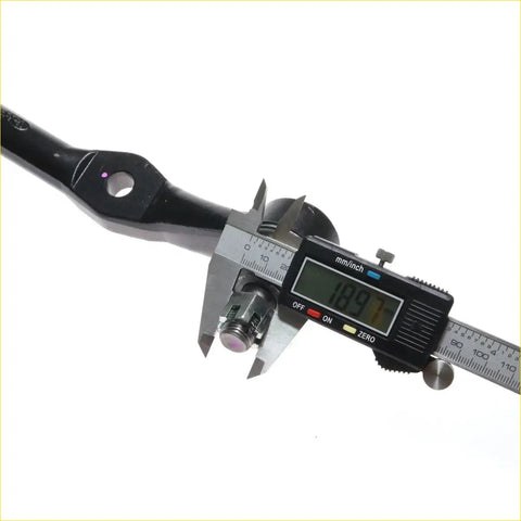 Black metal center link handle for toyota hilux surf 2wd 4wd 1983 1988 measured 189.7 mm wide with caliper