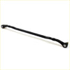 Black metal center link rod assembly with curved ends and spherical joints for nissan 720 sd23 2wd 1979-1983