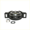 Black industrial style center support bearing with flanged ends nuts and rubber seals for Toyota Hilux models