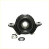 Black rubber and metal universal joint assembly with silver nut and black o-rings for toyota hilux center support bearing