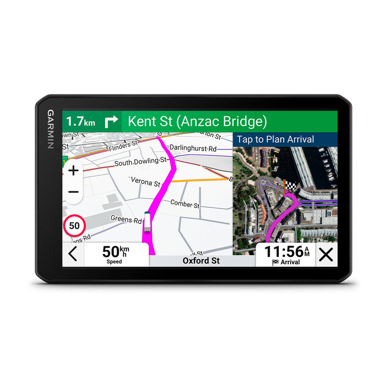 Garmin dzlCam LGV725 7in GPS Truck Sat Nav with built-in