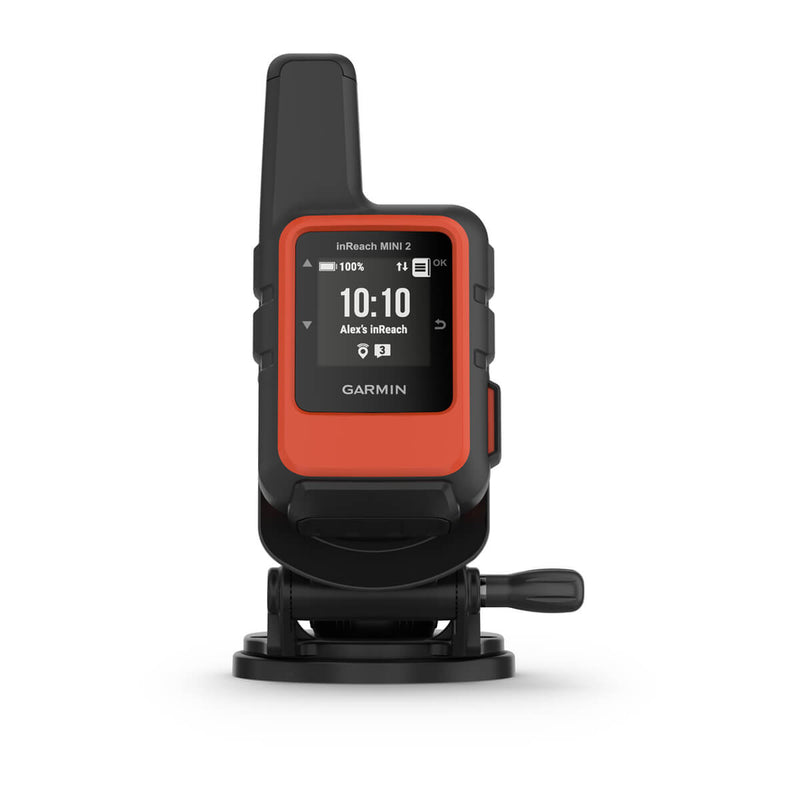 Garmin InReach Mini 2,Flame Red, Marine Mount