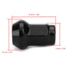 Polaris Ranger RZR 4 XP Sportsman Generic 16x Black Wheel Lug Nuts 3/8" 24 Tapered