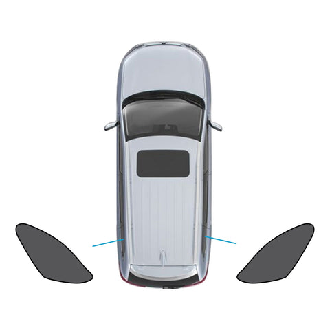Mazda CX-30 2019-2025 UV Protection 2x Triangular Car Window Sun Shades Suitable